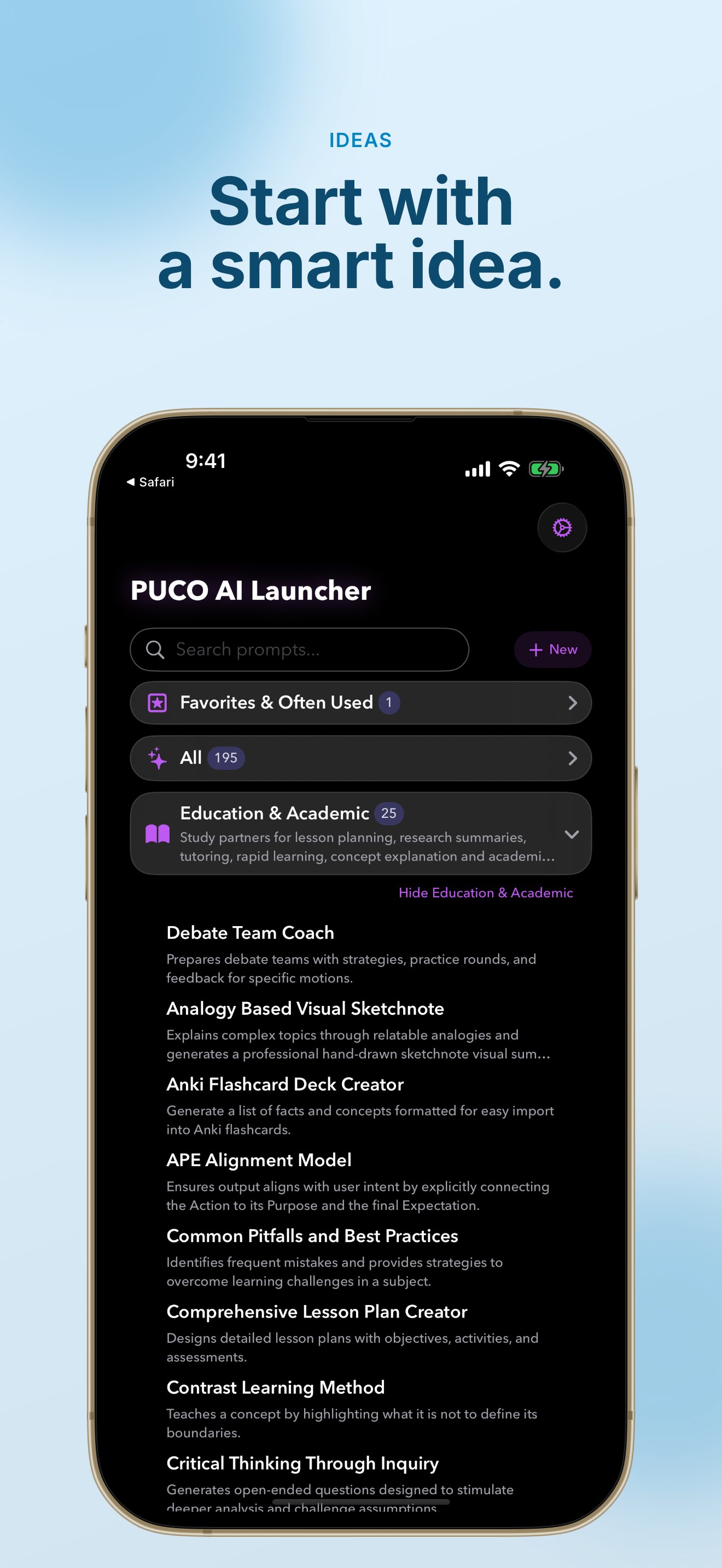 PUCO - The AI Launcher for iOS and macOS screenshot 9