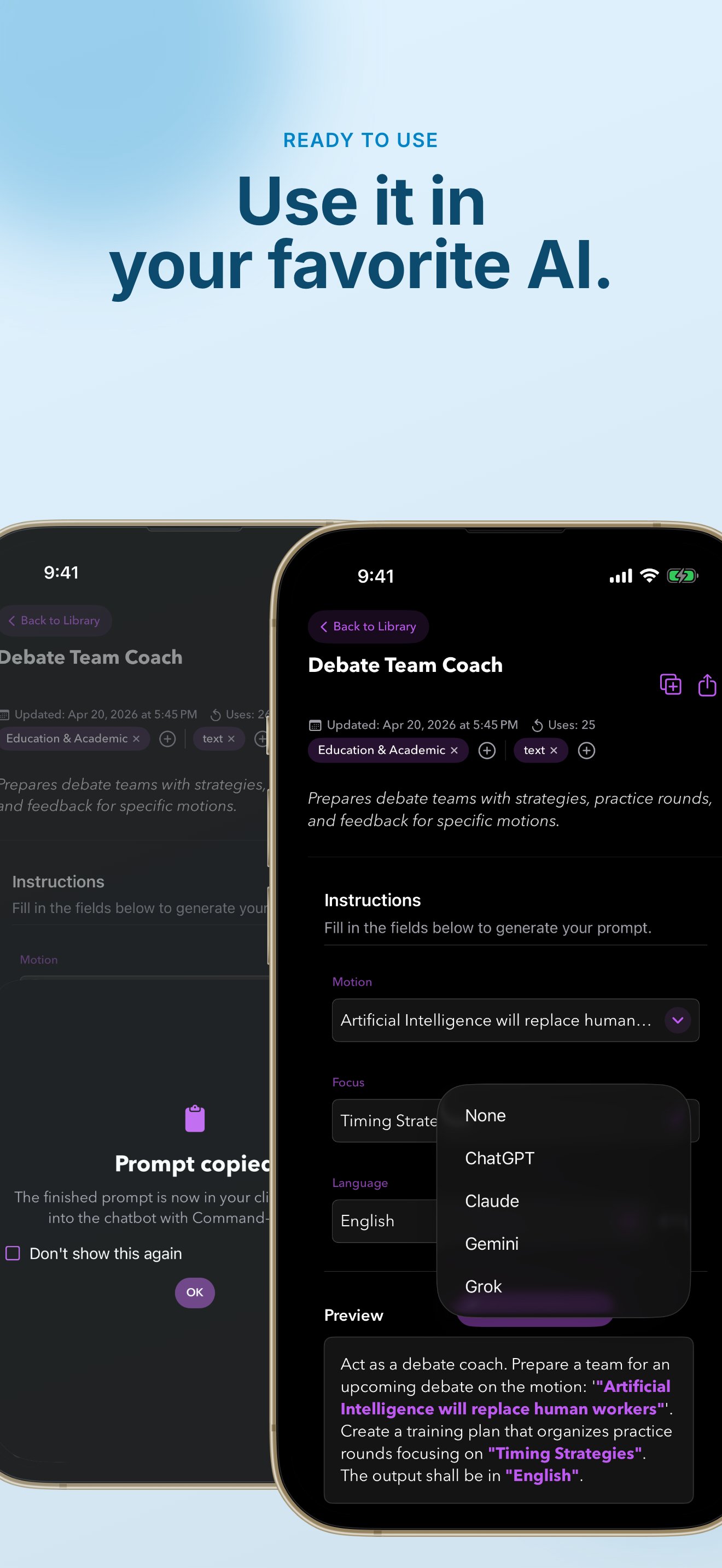 PUCO - The AI Launcher for iOS and macOS screenshot 13