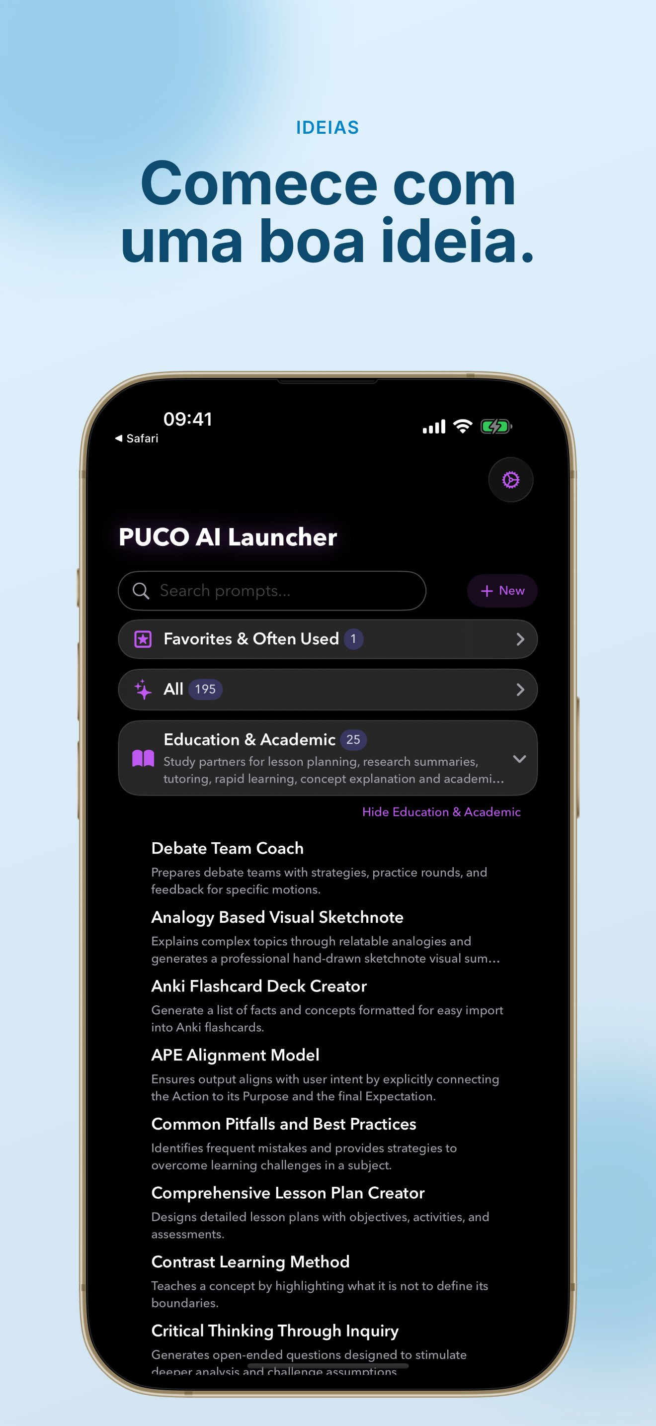 PUCO - The AI Launcher for iOS and macOS screenshot 9