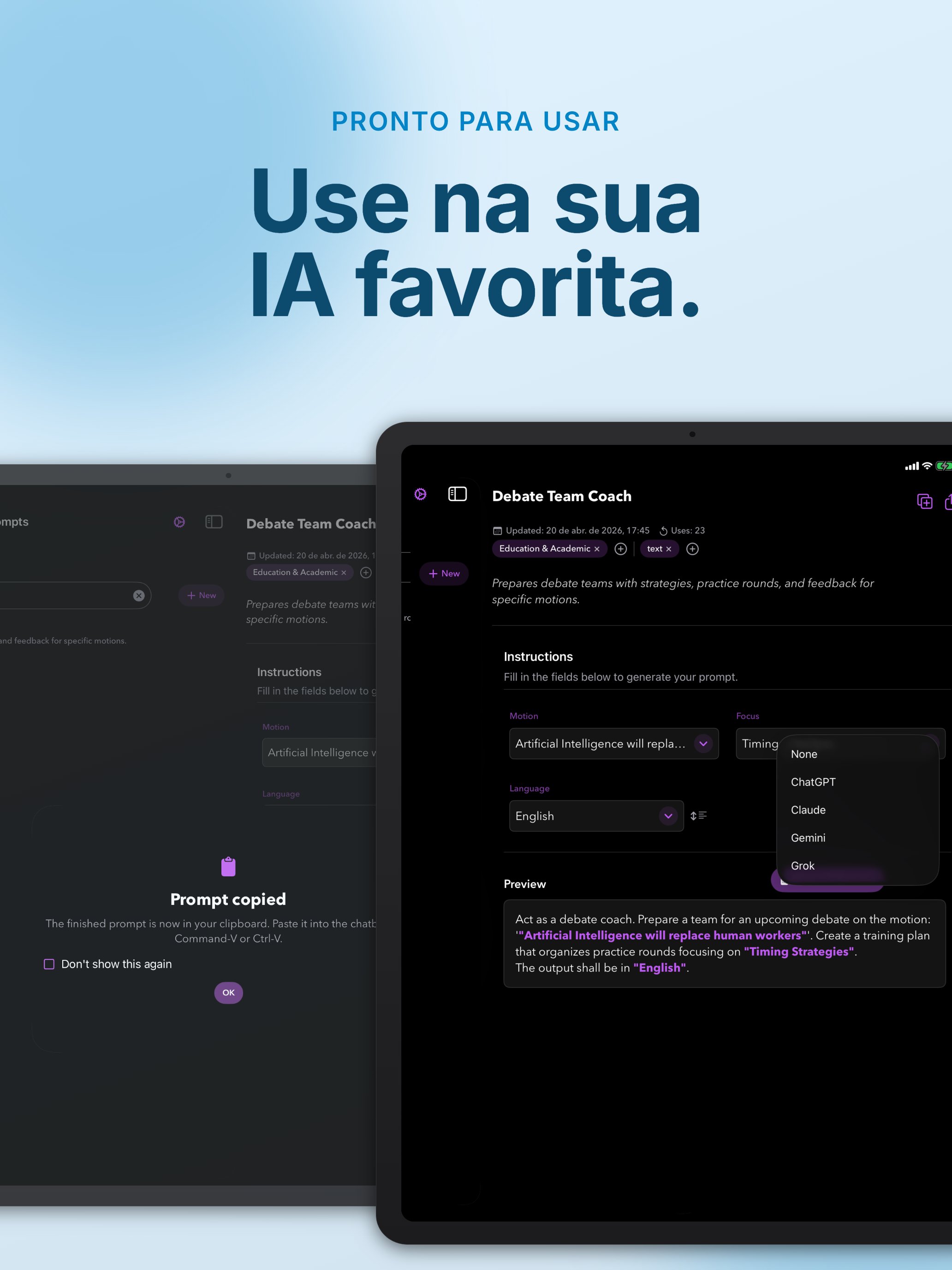PUCO - The AI Launcher for iOS and macOS screenshot 6