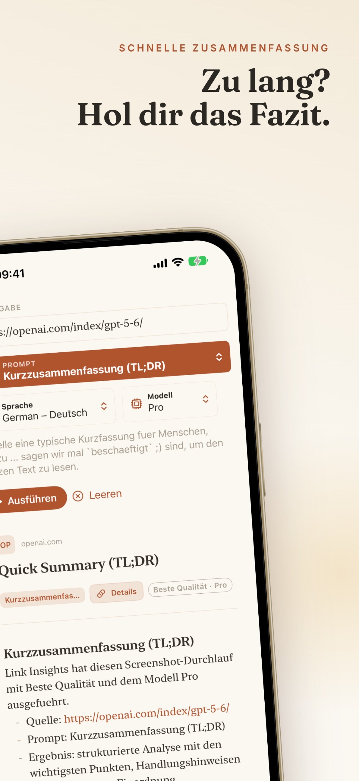 Link Insights screenshot 12