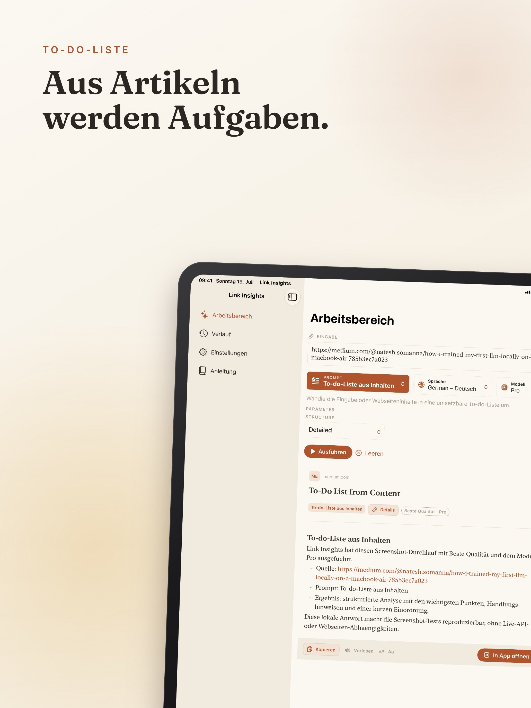 Link Insights screenshot 30