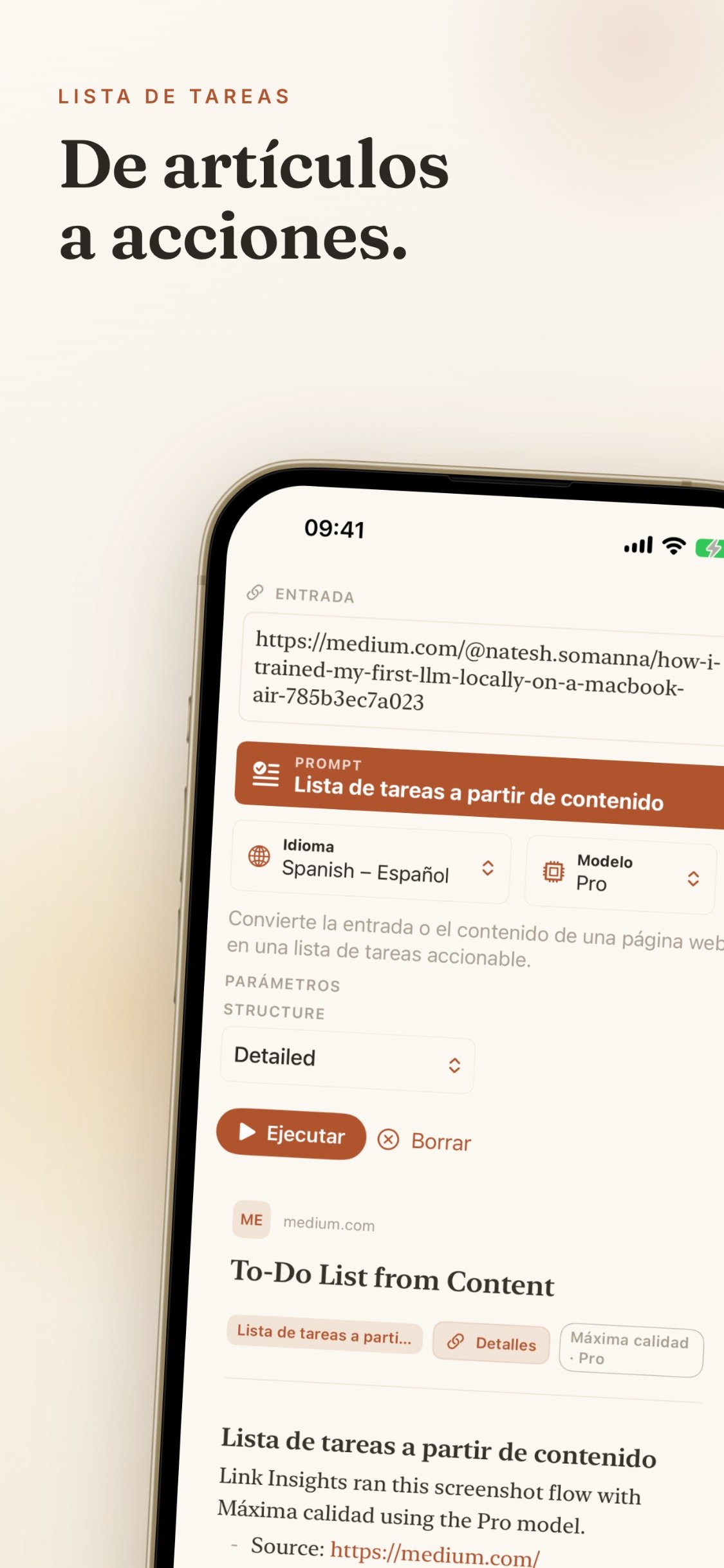 Link Insights screenshot 26