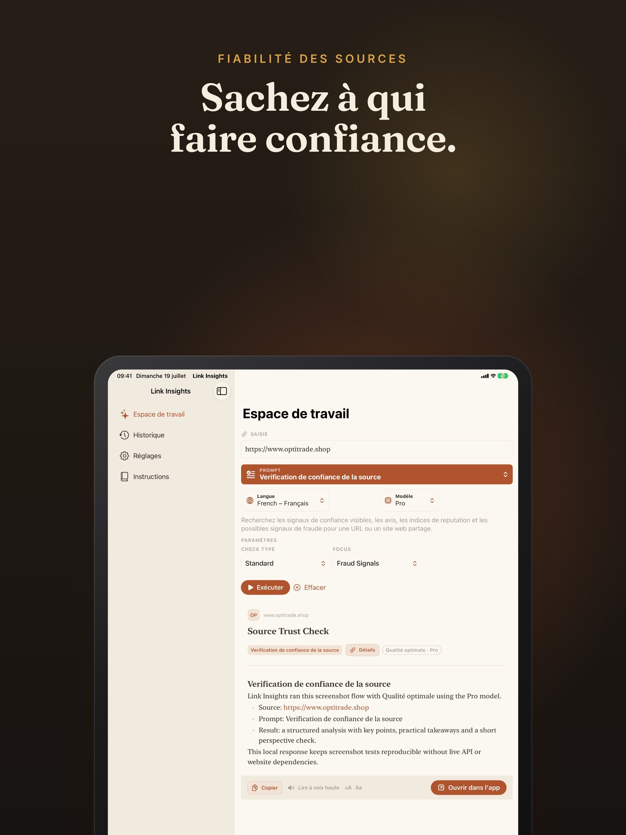 Link Insights screenshot 20
