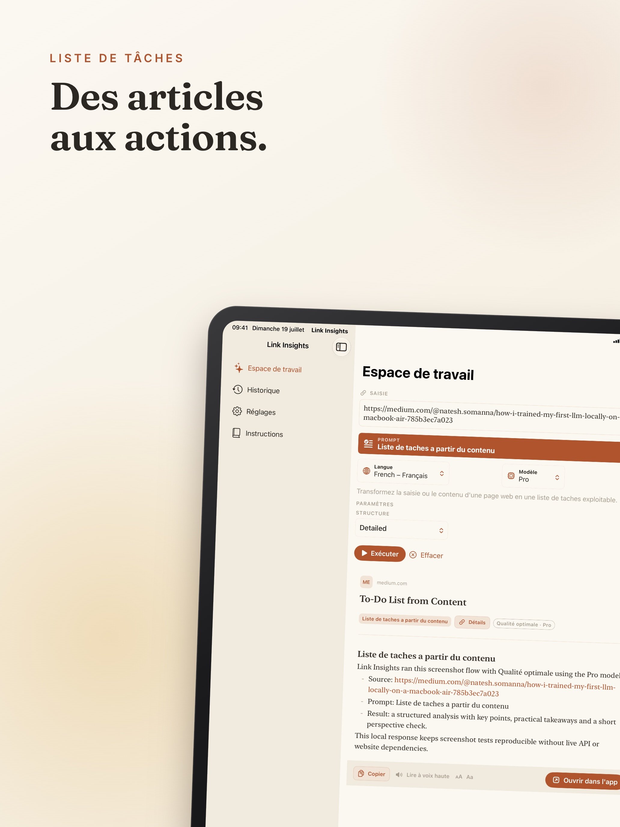 Link Insights screenshot 30