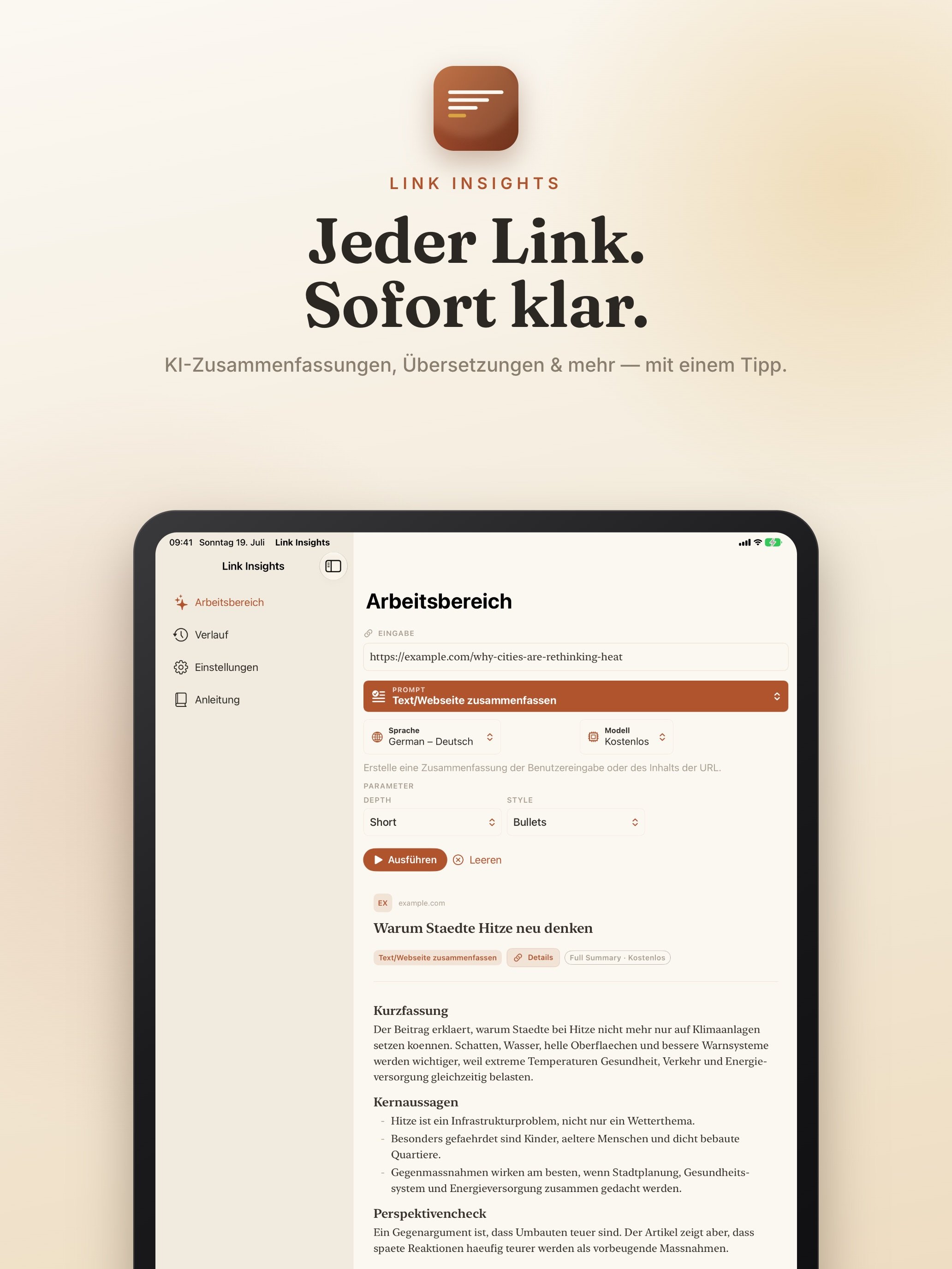Link Insights screenshot 45