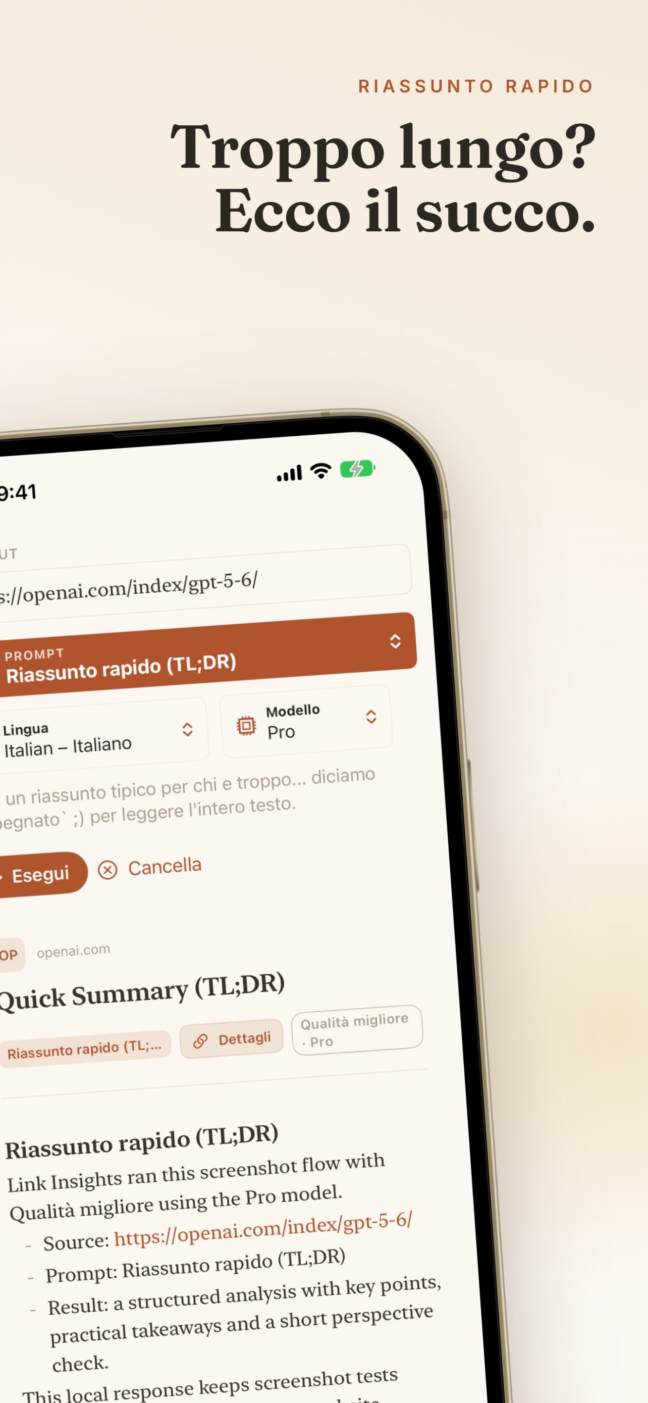 Link Insights screenshot 13