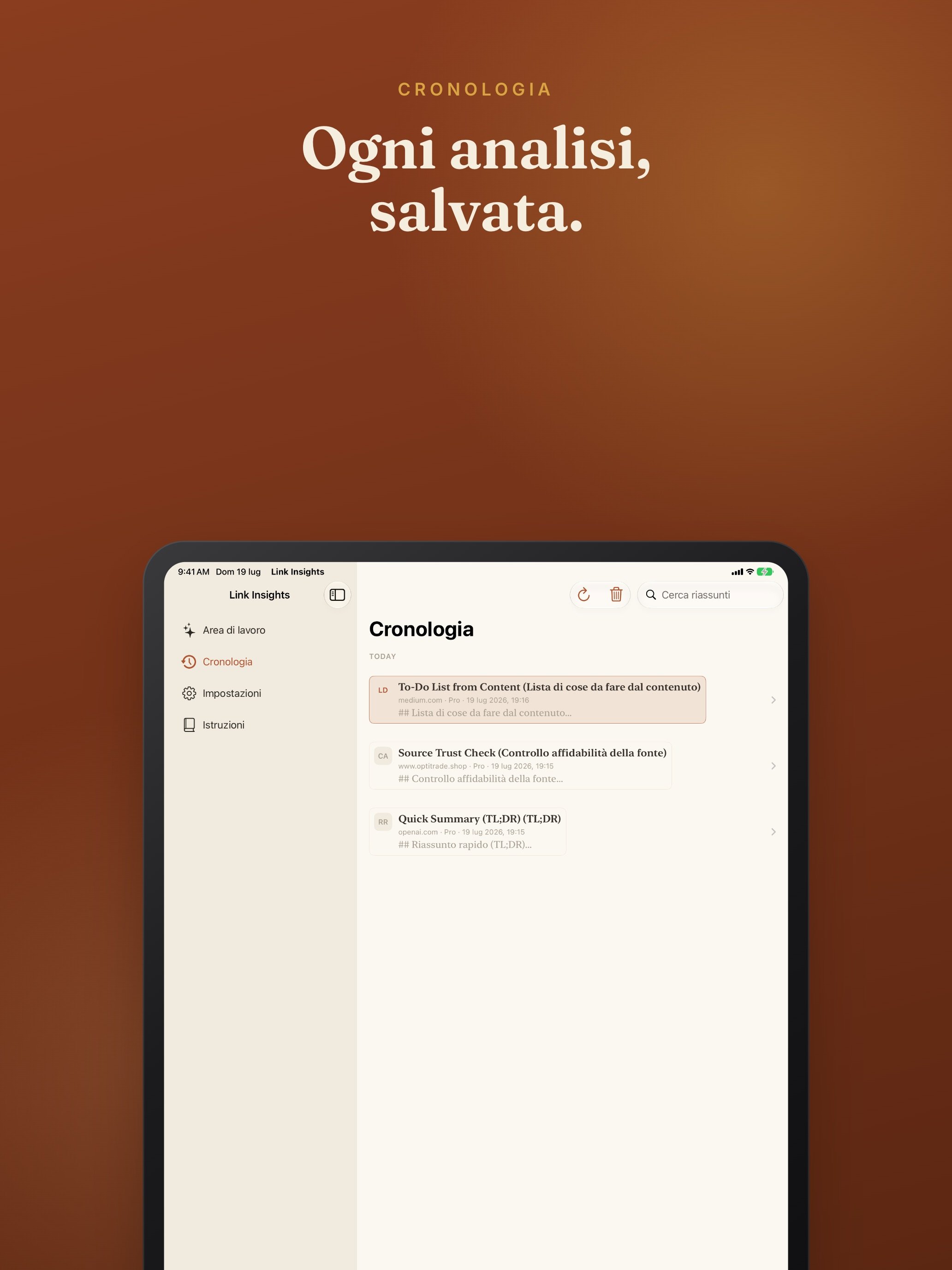 Link Insights screenshot 35