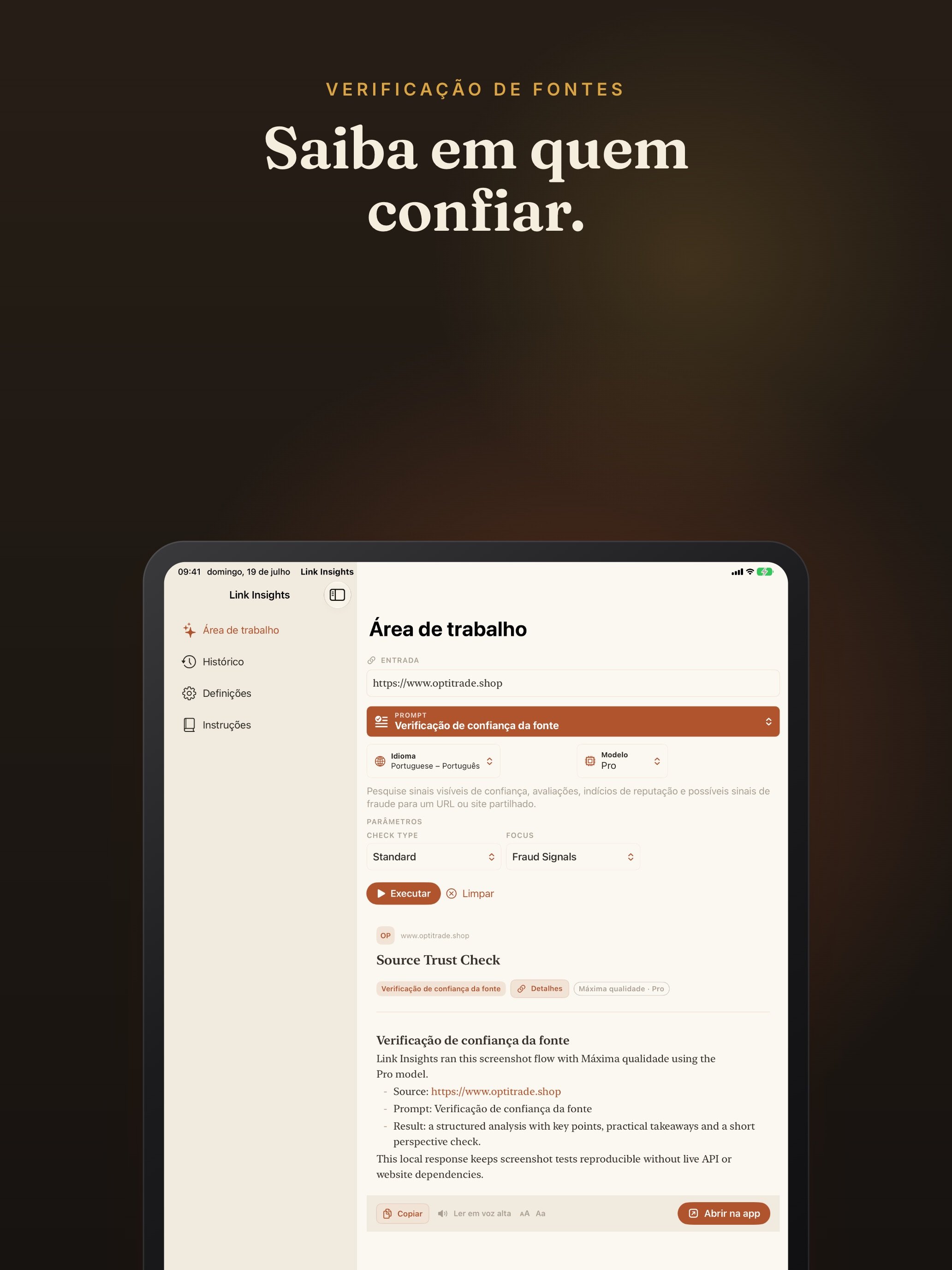 Link Insights screenshot 20