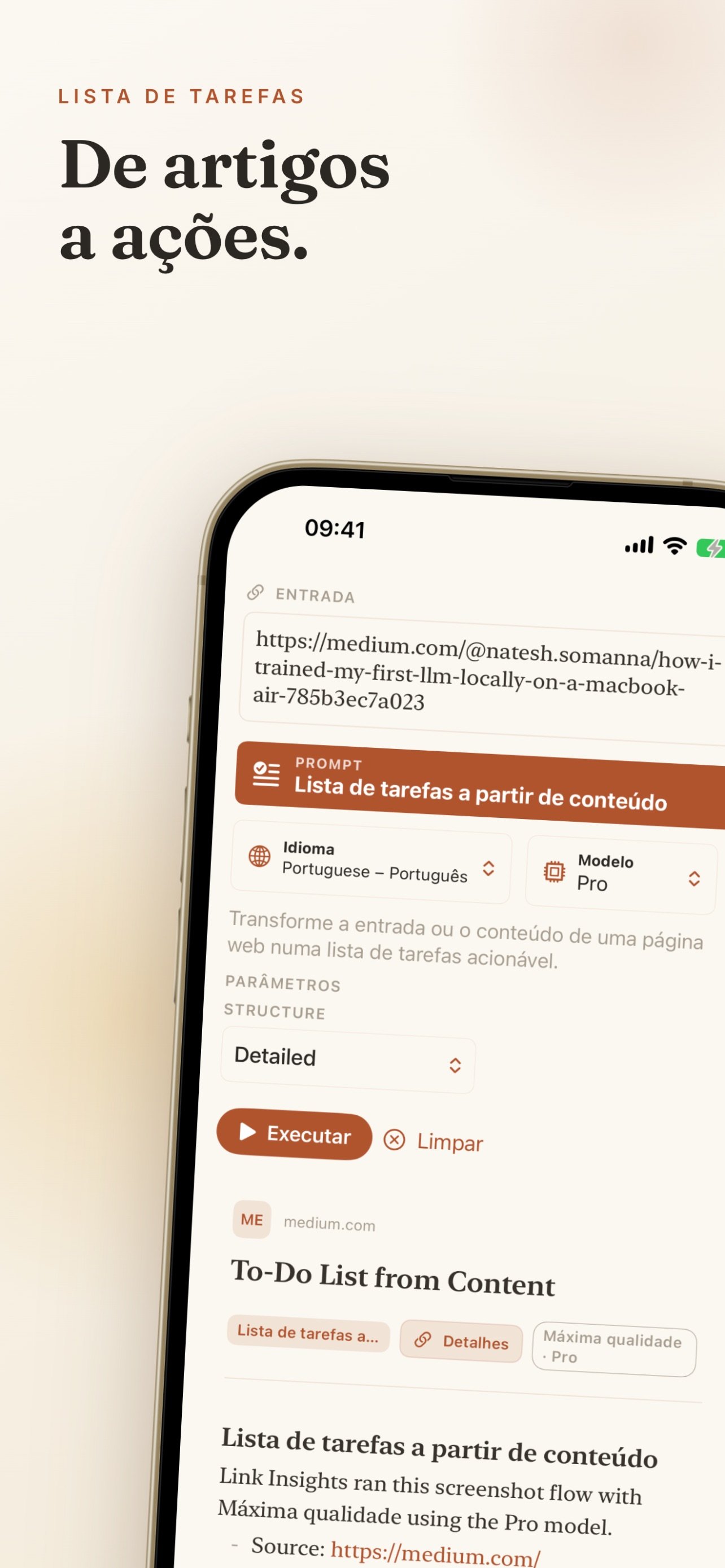 Link Insights screenshot 28