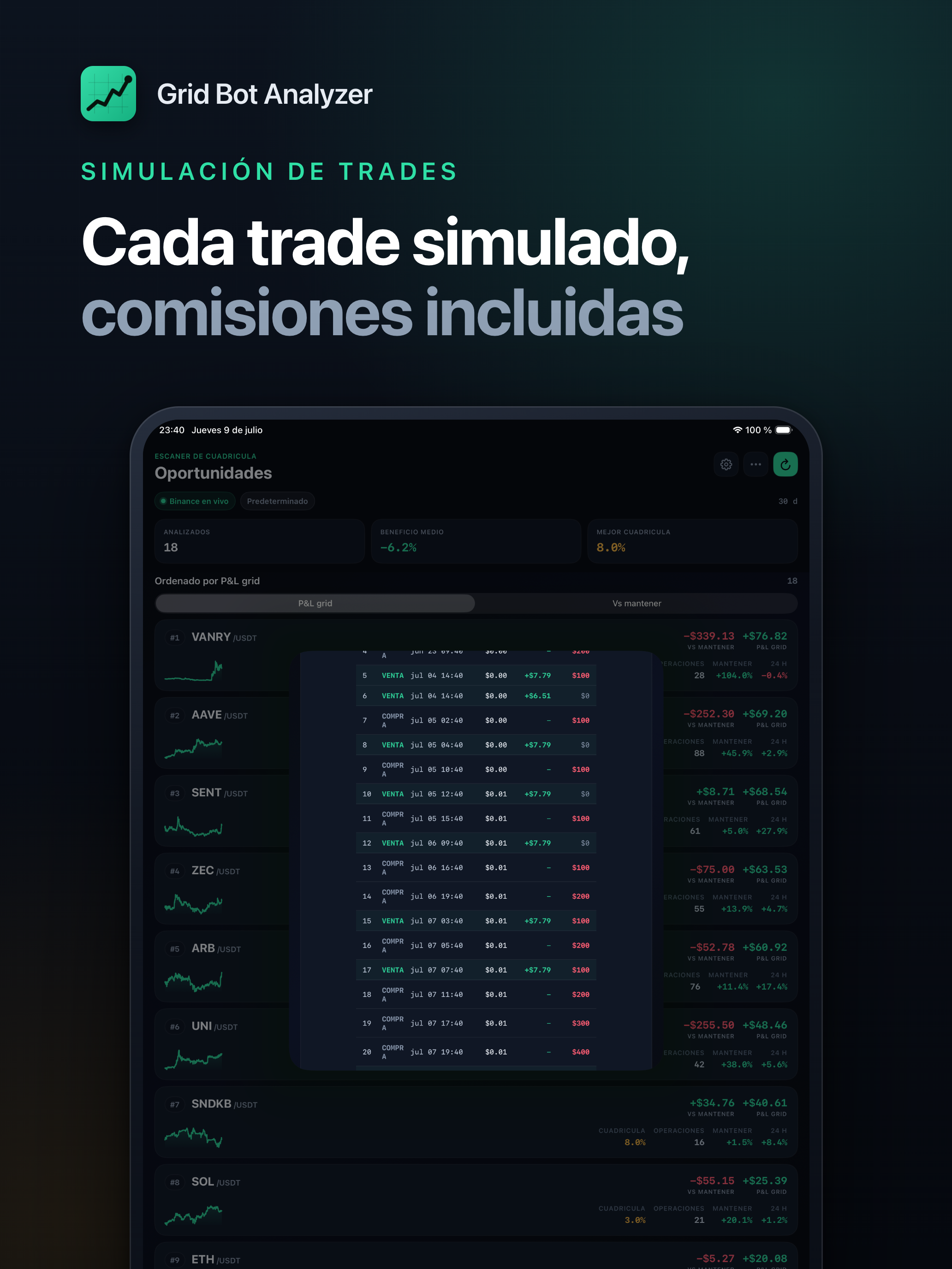 Crypto Grid Bot Analyzer screenshot 9