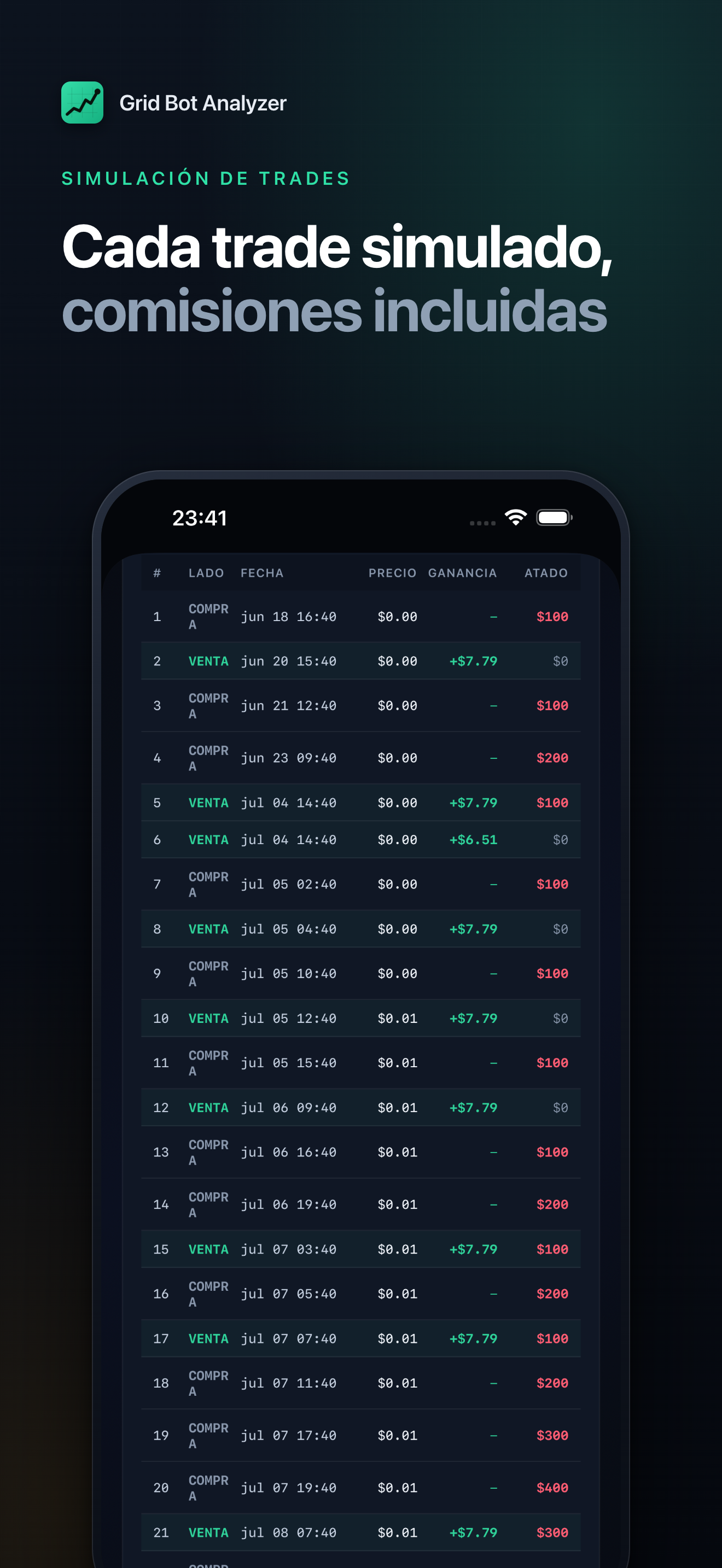 Crypto Grid Bot Analyzer screenshot 4