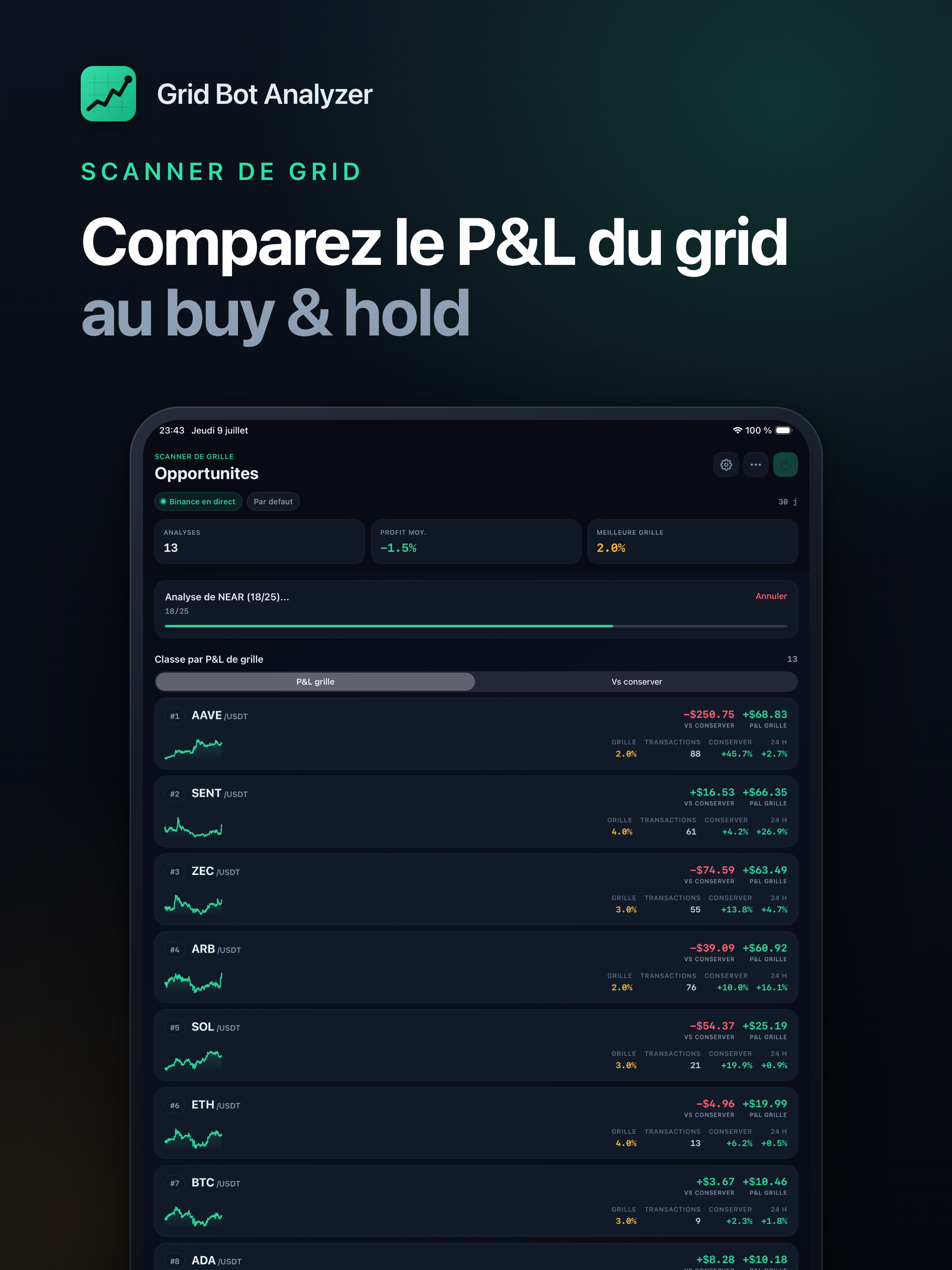 Crypto Grid Bot Analyzer screenshot 7