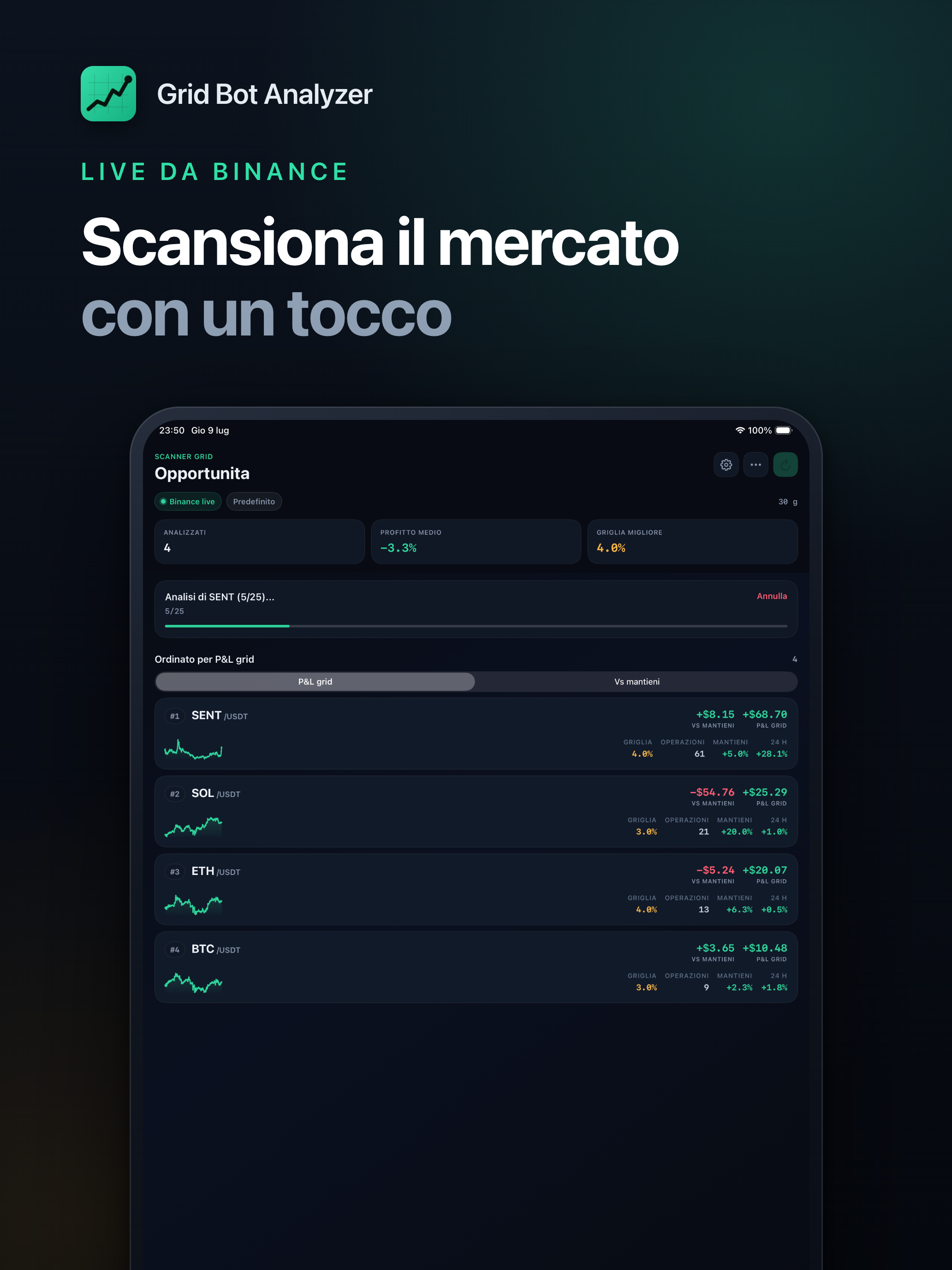 Crypto Grid Bot Analyzer screenshot 6